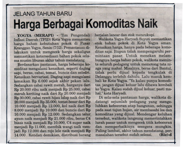 Kliping jogja terbaru