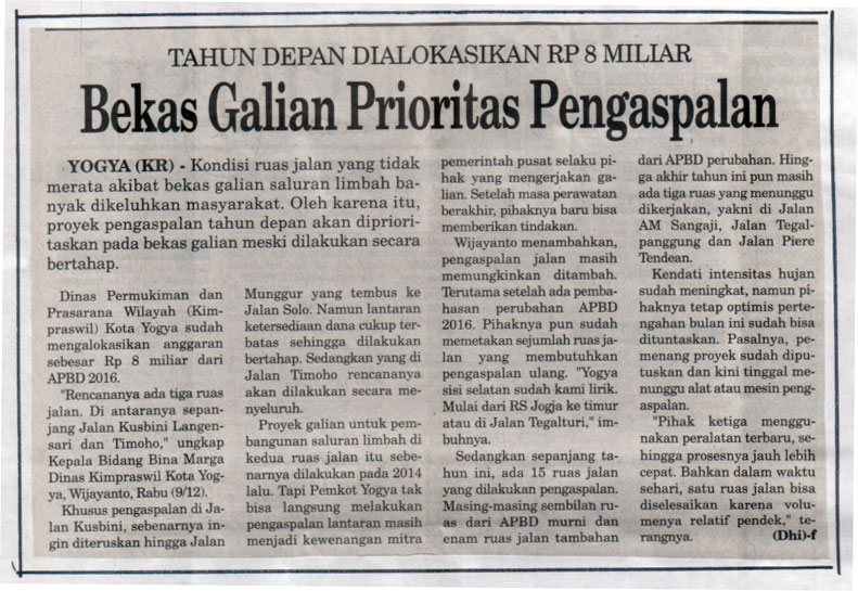 Kliping jogja terbaru