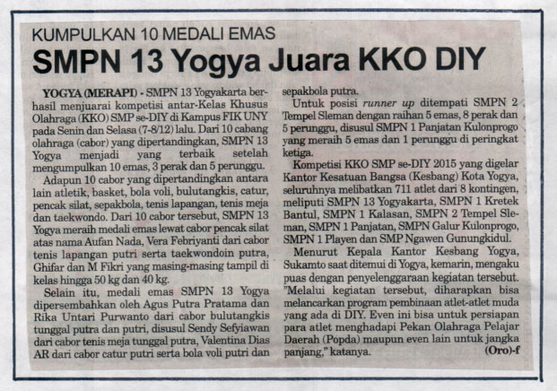 Kliping jogja terbaru
