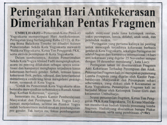 Kliping jogja terbaru