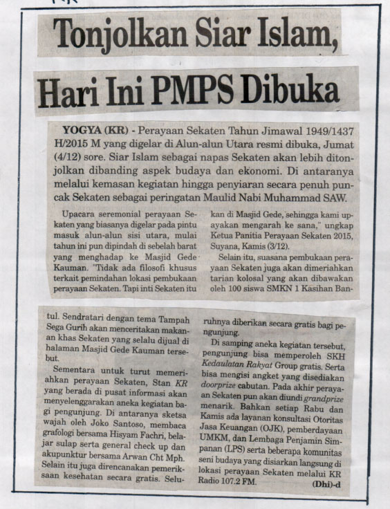 Kliping jogja terbaru