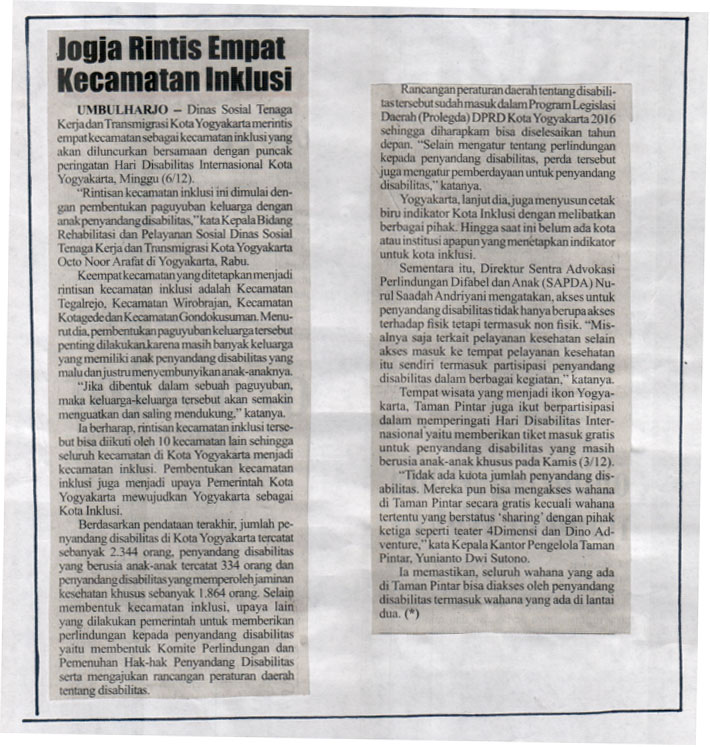 Kliping jogja terbaru