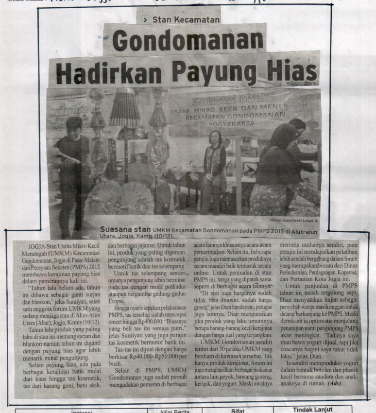 Kliping jogja terbaru