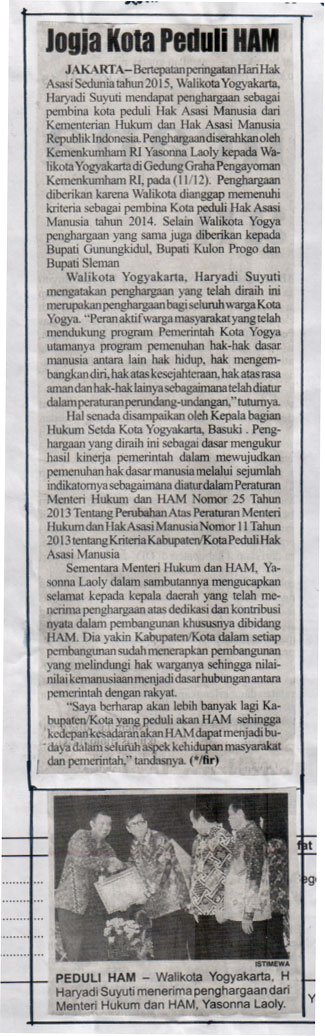 Kliping jogja terbaru