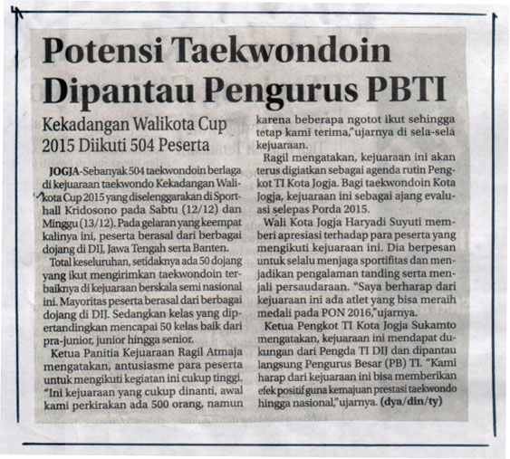 Kliping jogja terbaru