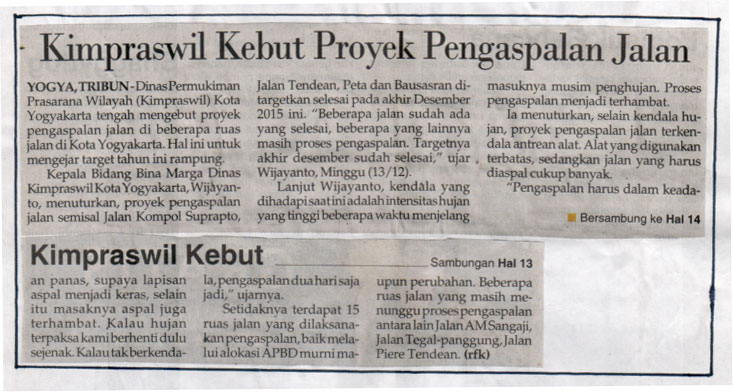Kliping jogja terbaru