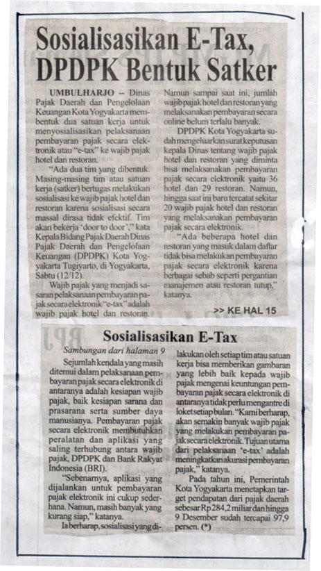 Kliping jogja terbaru