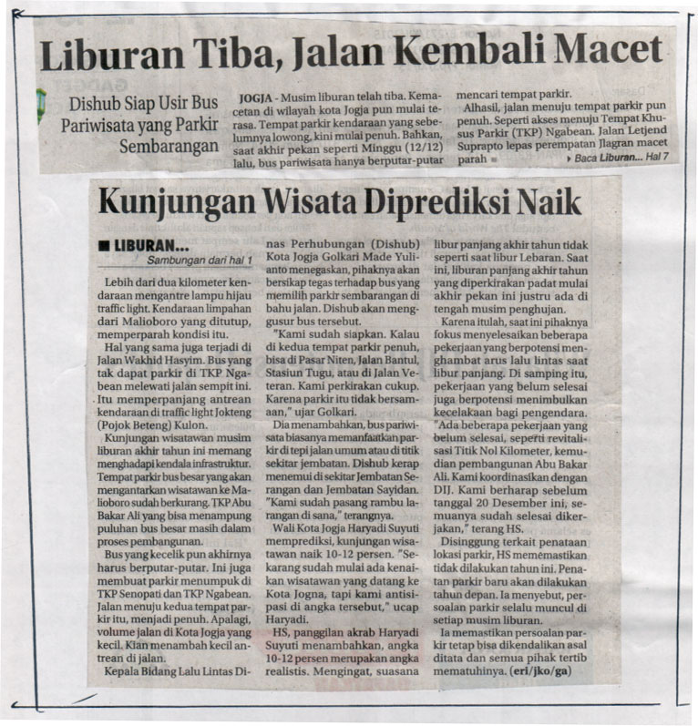 Kliping jogja terbaru