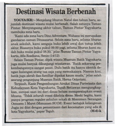 Kliping jogja terbaru