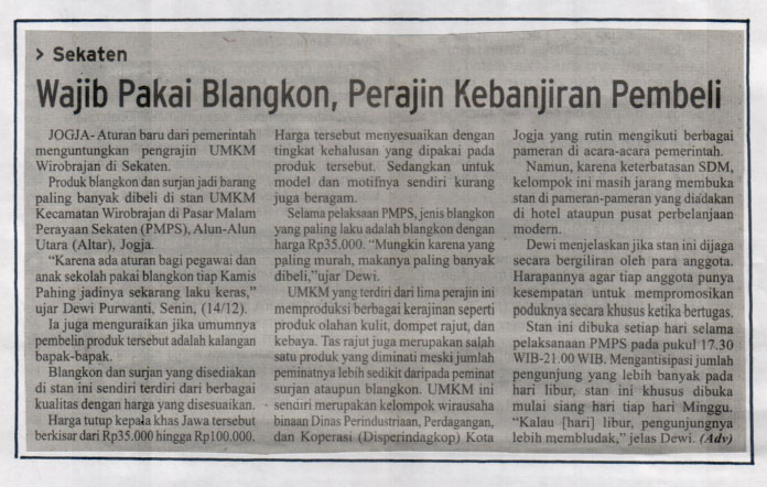 Kliping jogja terbaru