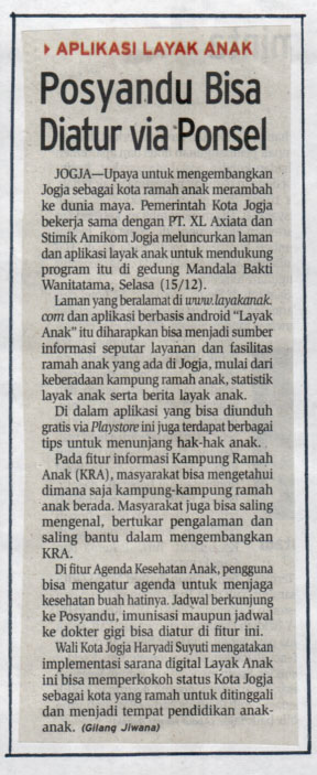 Kliping jogja terbaru
