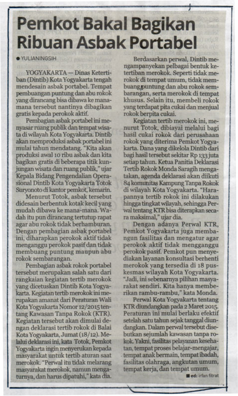 Kliping jogja terbaru