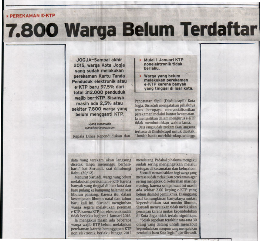 Kliping jogja terbaru