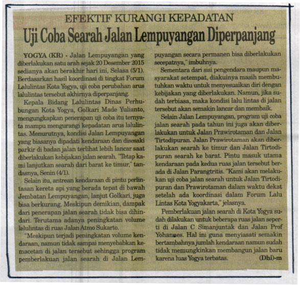 Kliping jogja terbaru