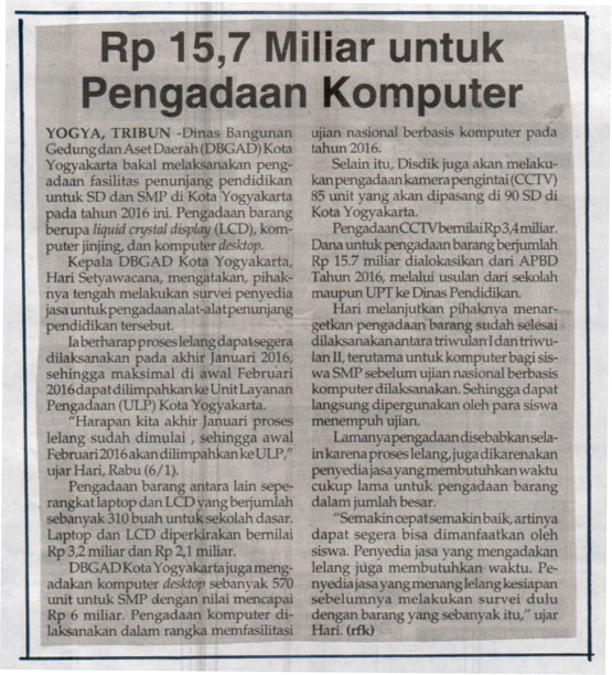 Kliping jogja terbaru