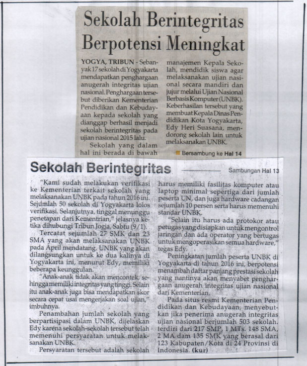 Kliping jogja terbaru