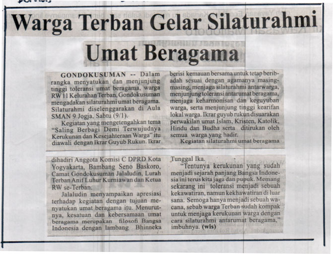 Kliping jogja terbaru