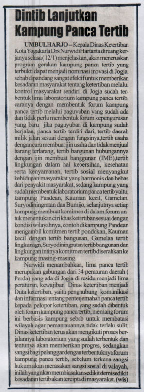 Kliping jogja terbaru