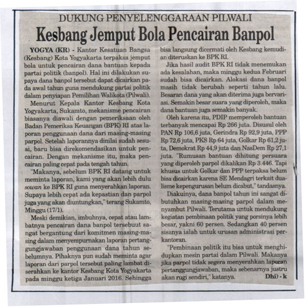 Kliping jogja terbaru