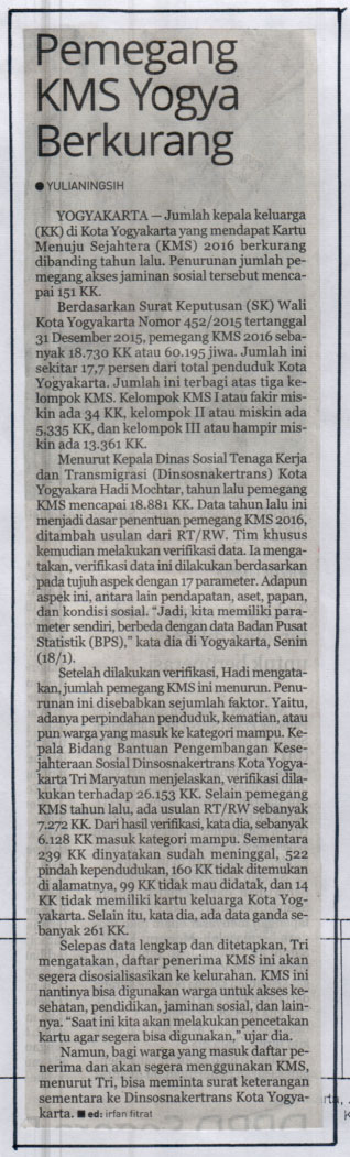 Kliping jogja terbaru