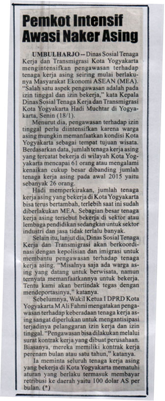 Kliping jogja terbaru