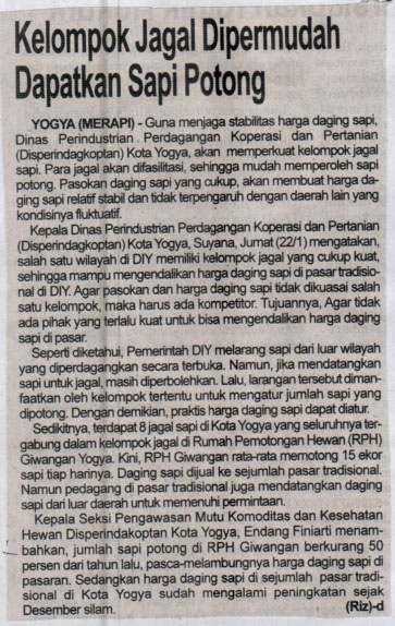 Kliping jogja terbaru