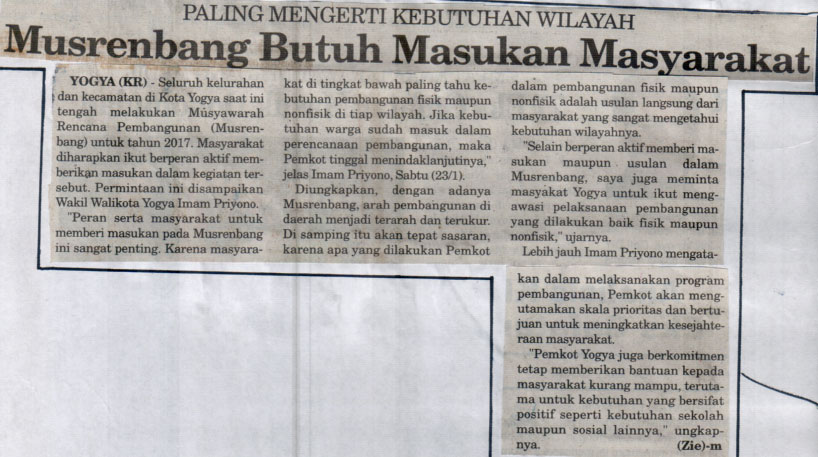 Kliping jogja terbaru