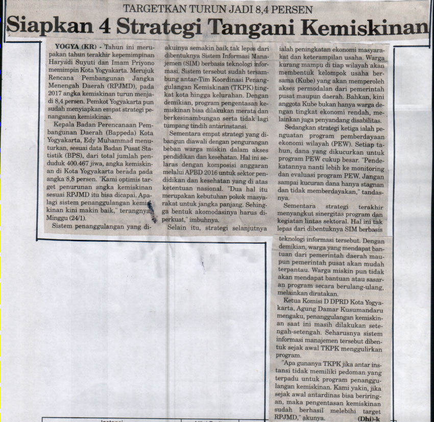 Kliping jogja terbaru