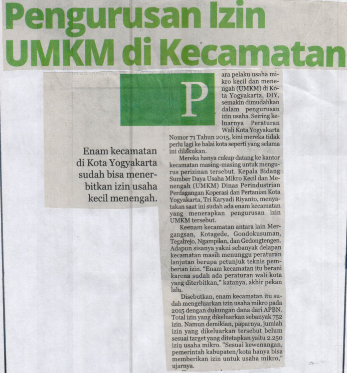 Kliping jogja terbaru