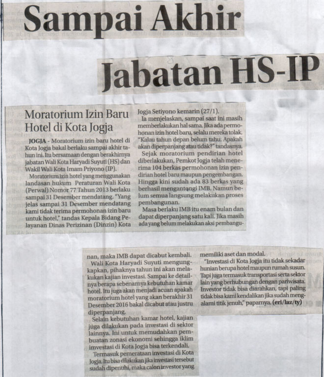 Kliping jogja terbaru