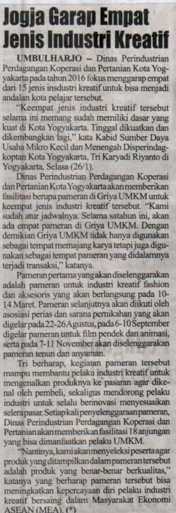 Kliping jogja terbaru