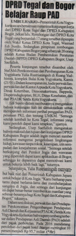Kliping jogja terbaru