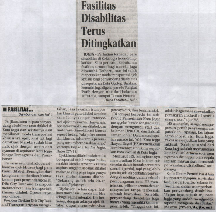 Kliping jogja terbaru