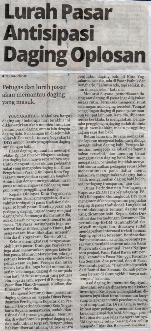 Kliping jogja terbaru