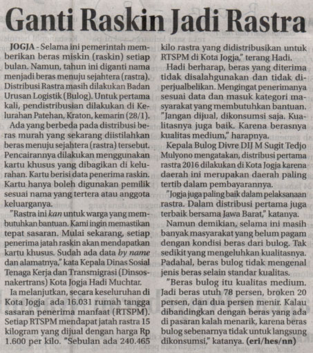 Kliping jogja terbaru