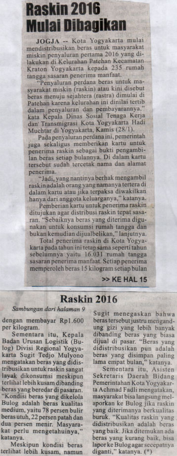 Kliping jogja terbaru