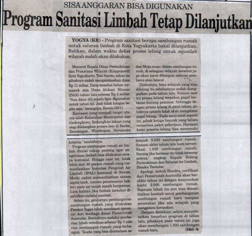 Kliping jogja terbaru
