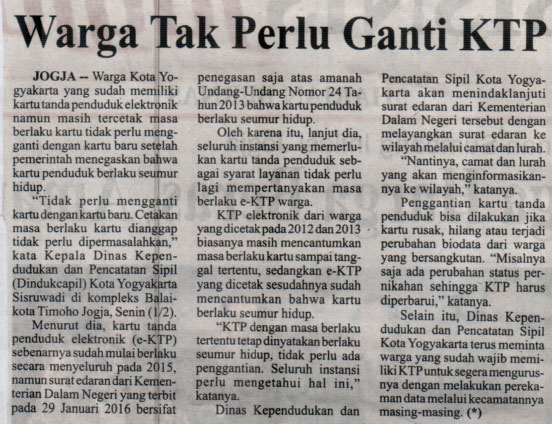 Kliping jogja terbaru