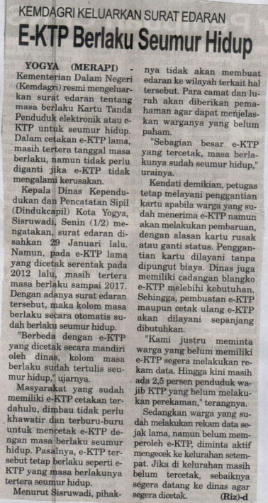 Kliping jogja terbaru