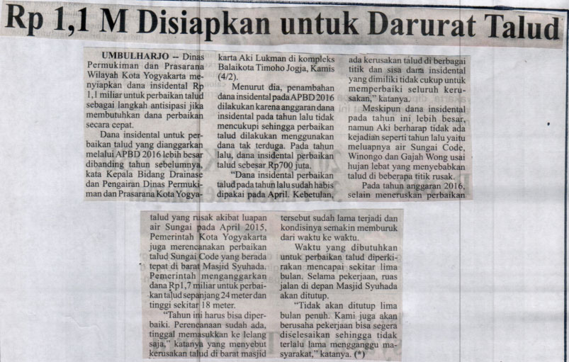 Kliping jogja terbaru