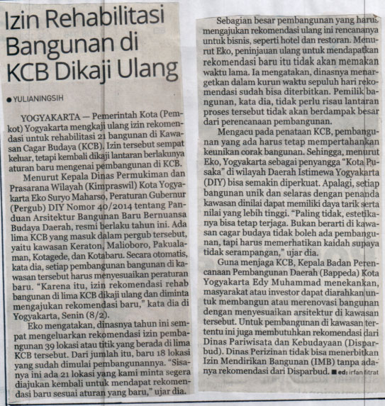 Kliping jogja terbaru