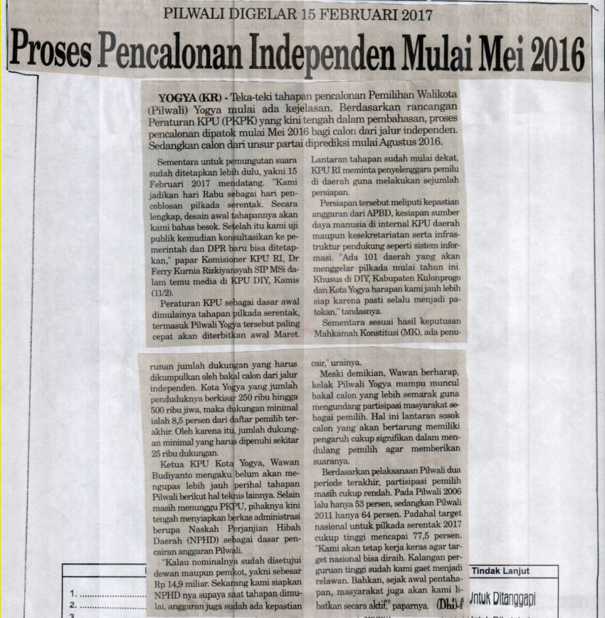 Kliping jogja terbaru