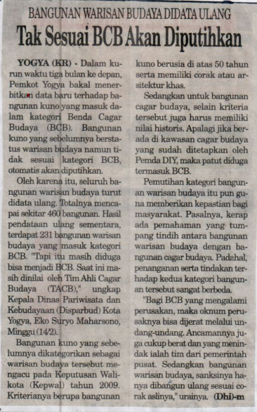 Kliping jogja terbaru