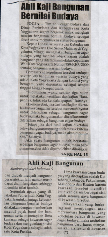 Kliping jogja terbaru