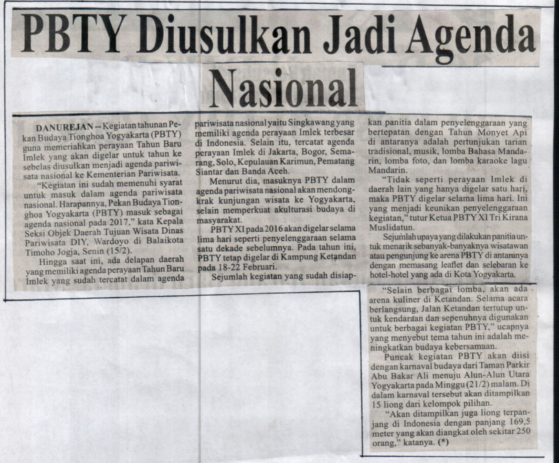 Kliping jogja terbaru