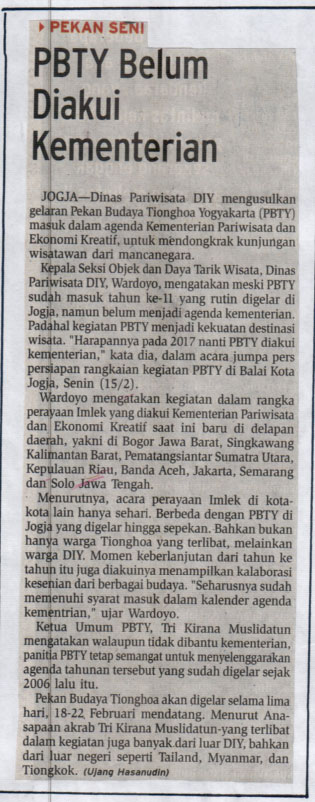 Kliping jogja terbaru