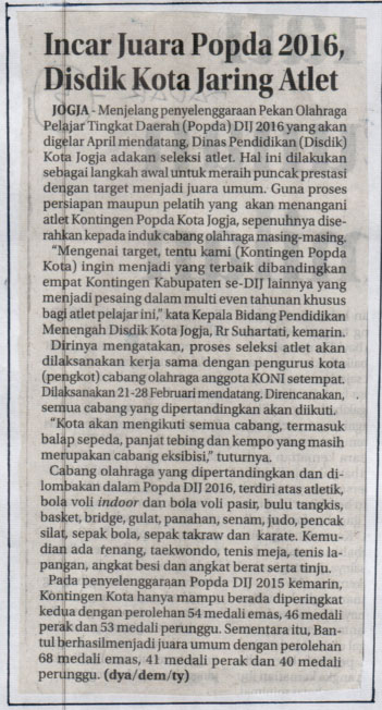 Kliping jogja terbaru