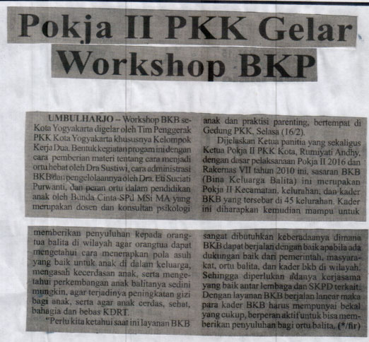 Kliping jogja terbaru