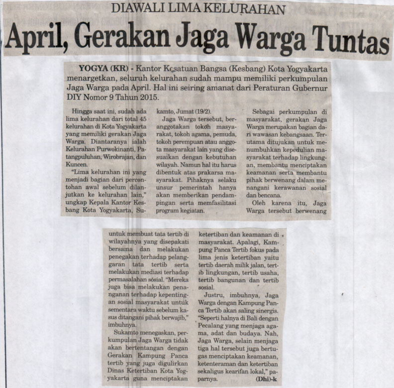 Kliping jogja terbaru