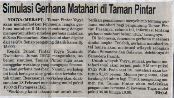 Kliping jogja terbaru